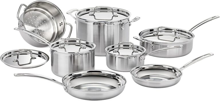 Cuisinart MultiClad Pro 12-piece set — Stainless steel / 12-piece