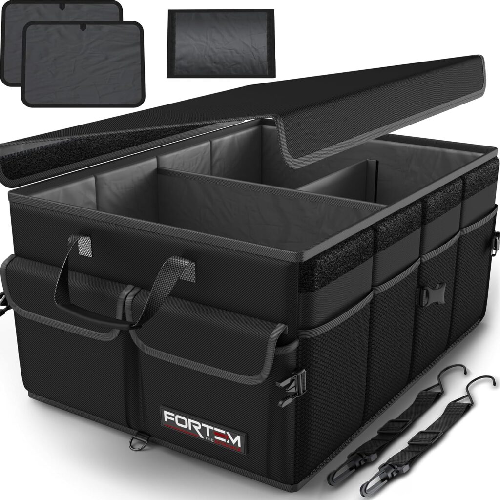 Organizador de maletero FORTEM — Organizador plegable de maletero