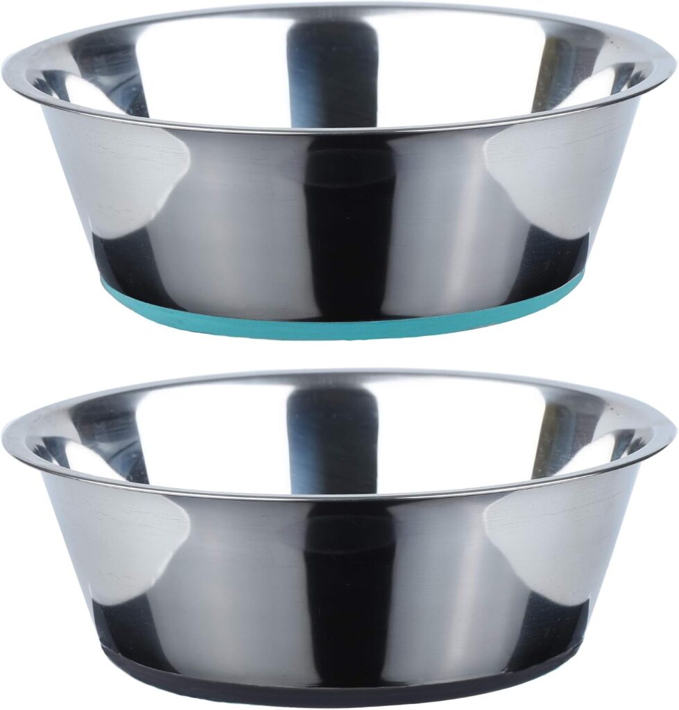 Cuencos PEGGY11 de 8 tazas, dos unidades — Acero inoxidable / dos cuencos / 8 tazas cada uno