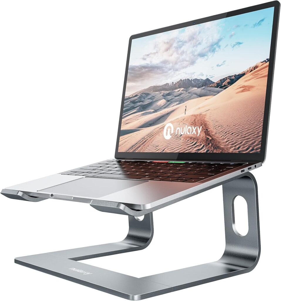 Nulaxy C3 laptop stand — Grey / aluminum