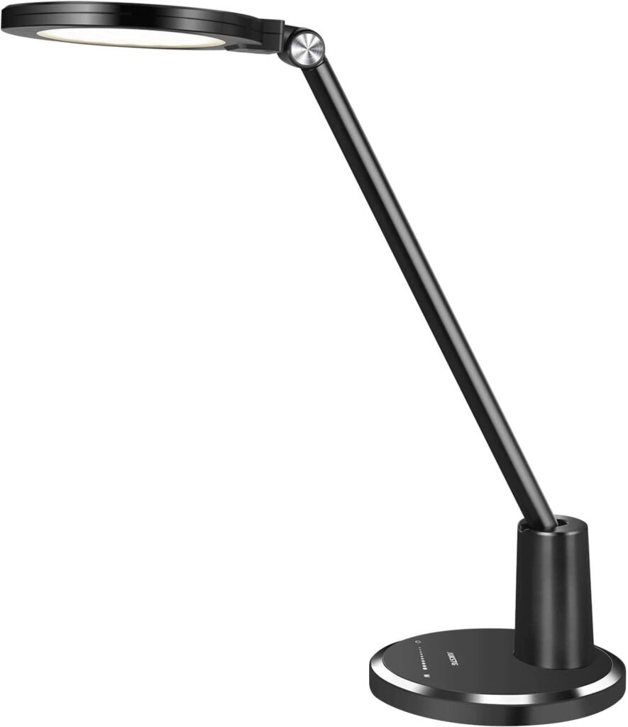 Lámpara de escritorio JUKSTG de 64 LED — Negro / una lámpara con cable