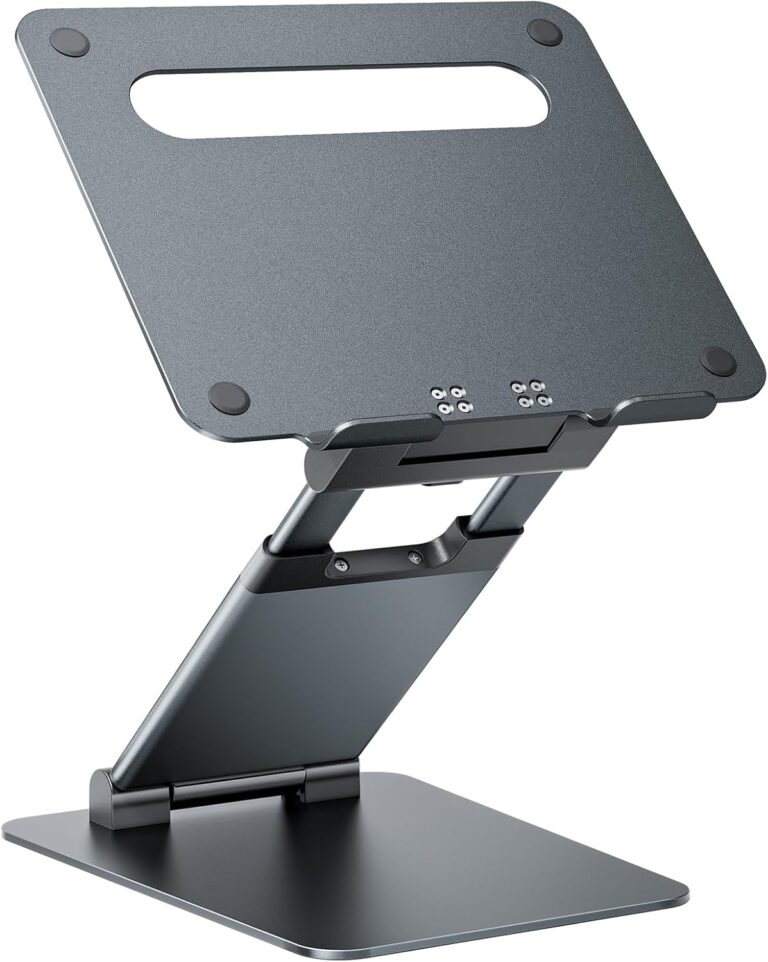 Nulaxy C5 adjustable laptop stand — Aluminum / height-adjustable