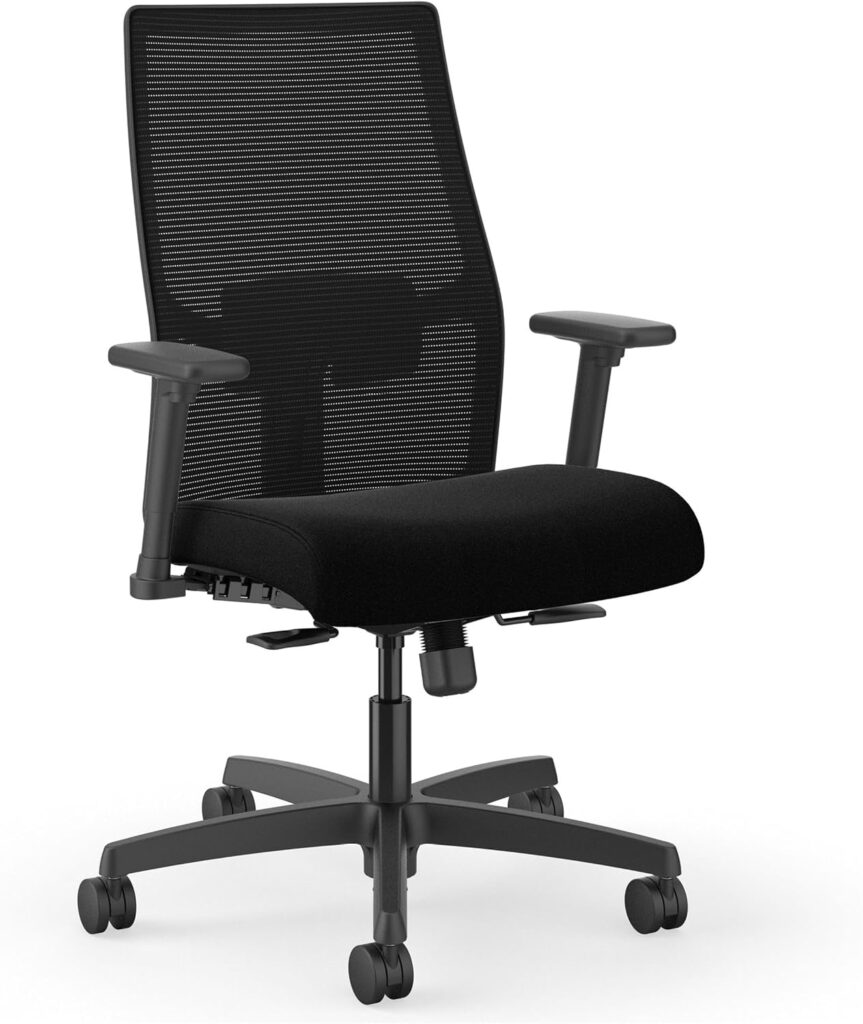HON Ignition 2.0 task chair — Black / mesh task chair