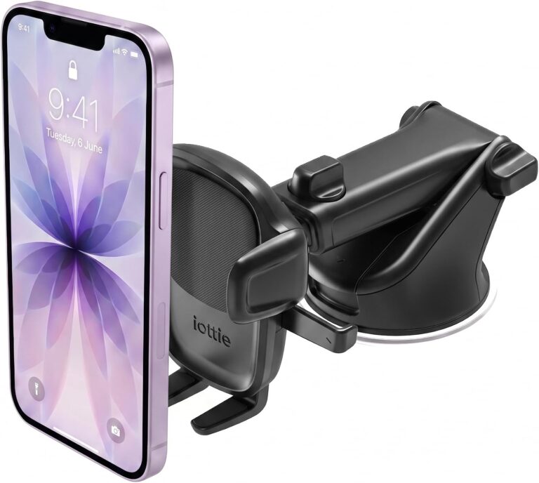 iOttie Easy One Touch Signature — Black / dashboard and windscreen mount