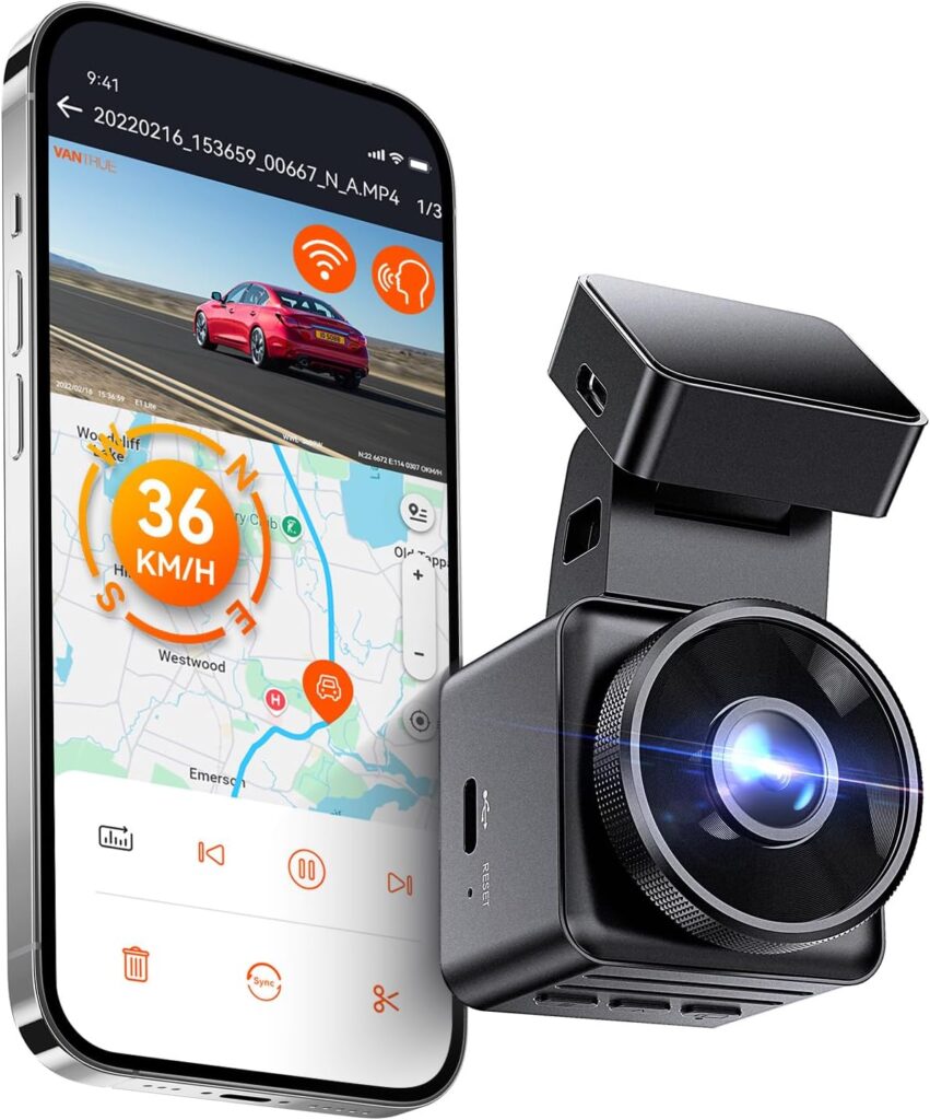 Vantrue E1 Lite dash cam — E1 Lite / 1080p / single camera