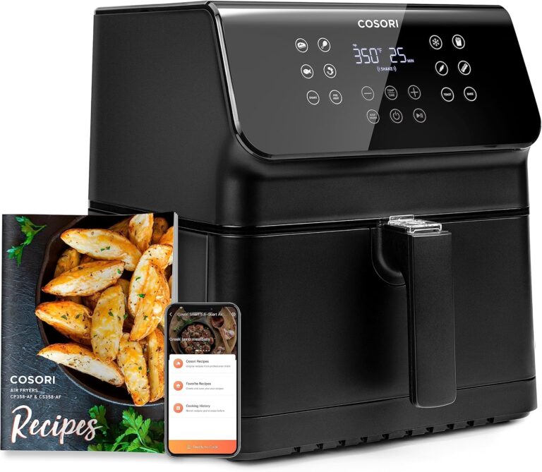 COSORI Pro II Smart 5.8 qt air fryer — Black / CS358-AF / 5.8 qt / US 120 V