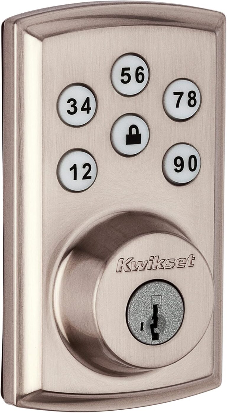 Kwikset SmartCode 888 — Satin Nickel model example